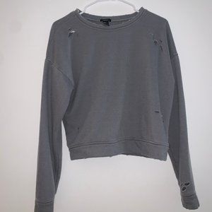 Gray Crewneck Sweater